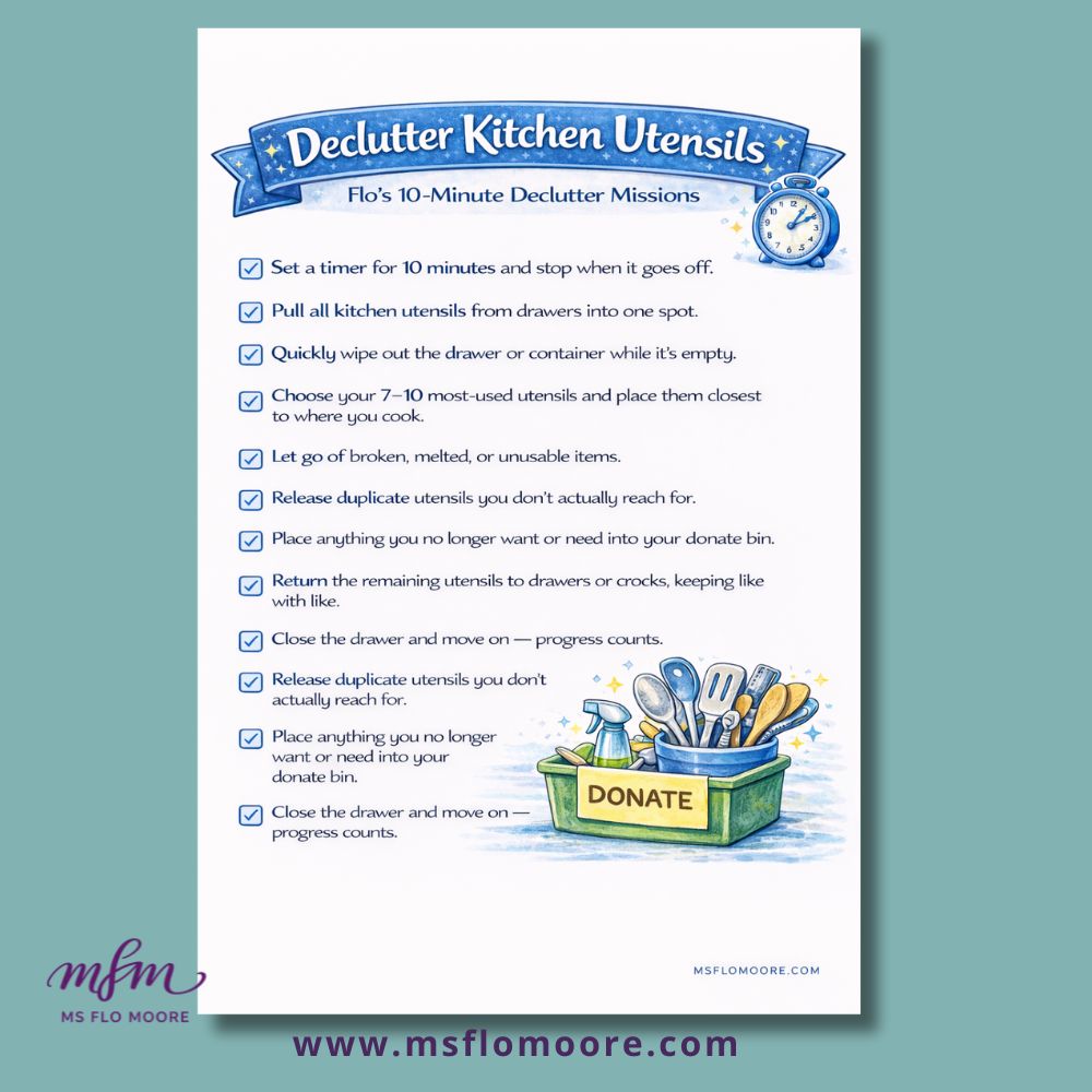 How to Organize Kitchen Drawer (Quick & EASY) Part 1